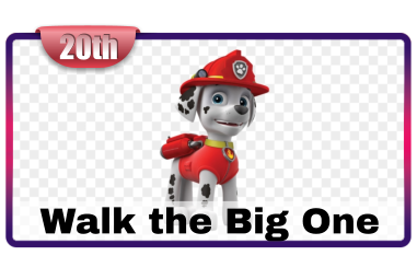 Walk the Big One 20th