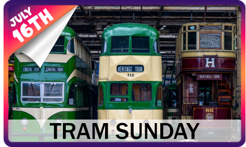 TRAM SUNDAY 16TH JULY