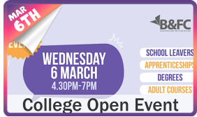 College Open Event 6TH MAR