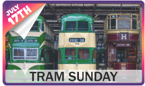 TRAM SUNDAY 17TH JULY